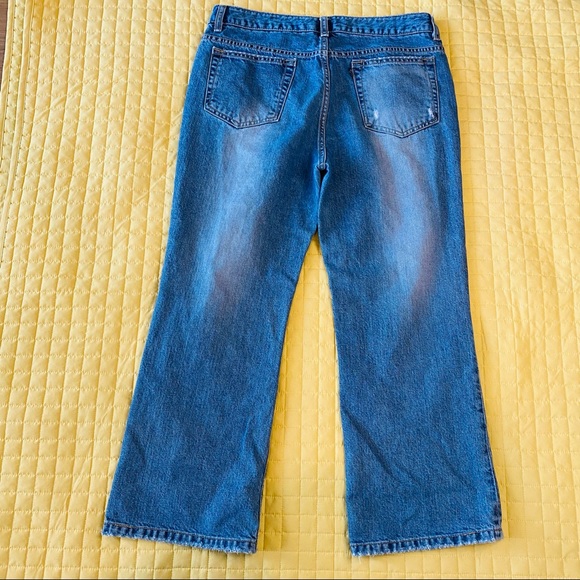 GIA Denim Boot Cut Capri Size 30 - Picture 3 of 7